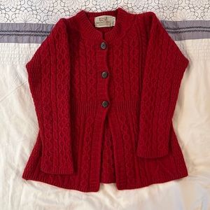 Aran Irish sweater EUC